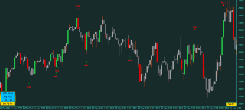 EURNZD @M1 Binary Indicator