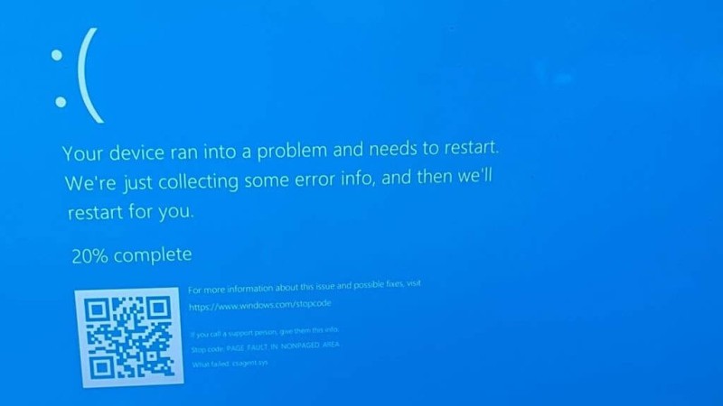 Microsoft outage blue screen of death.jpg