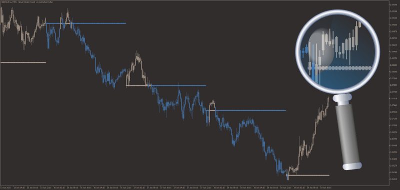 Daily Open Line Candlestick Color Overlay indicator for MT5 (June 2025).png